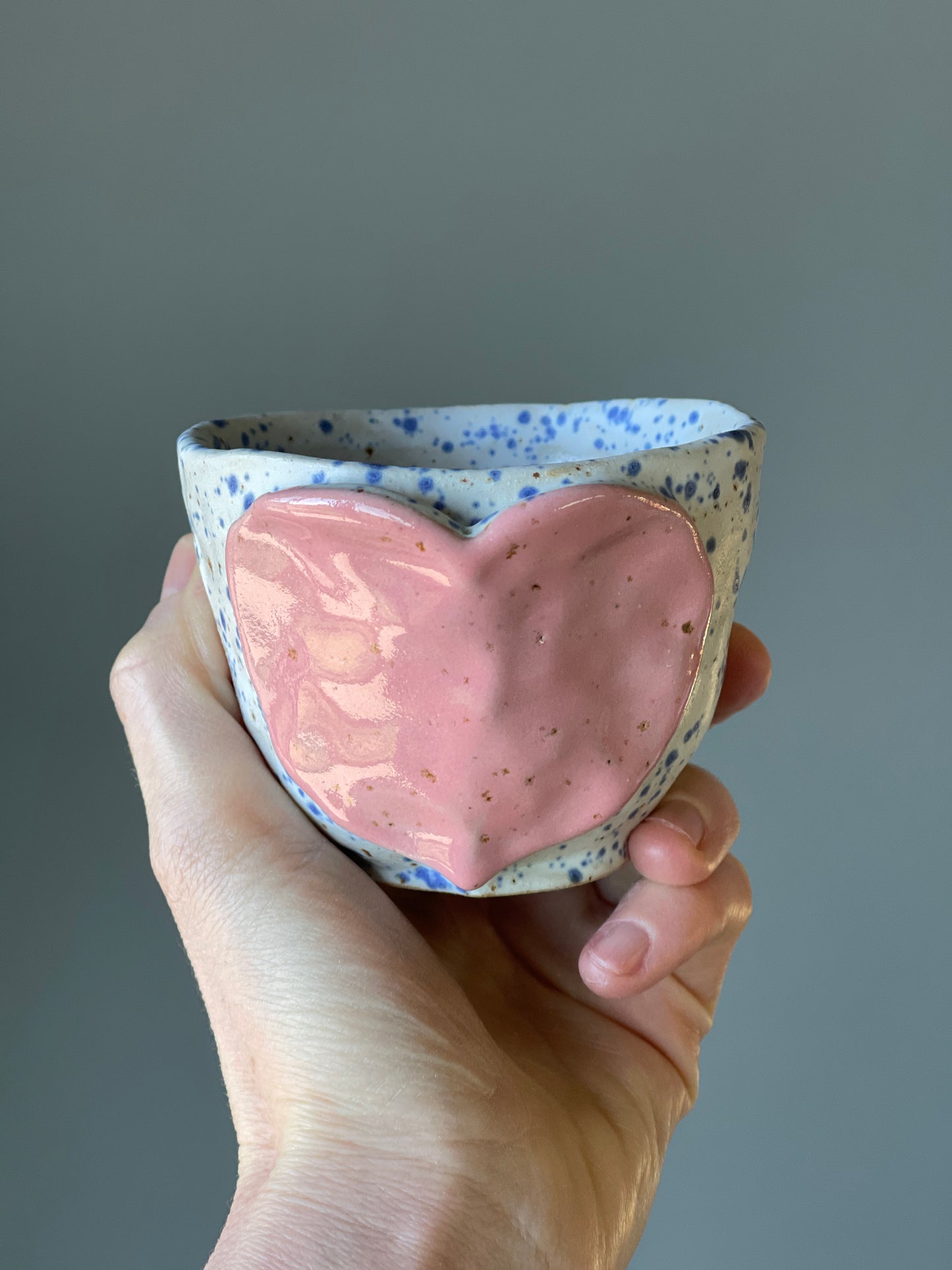 Cana Cappuccino Pink Heart