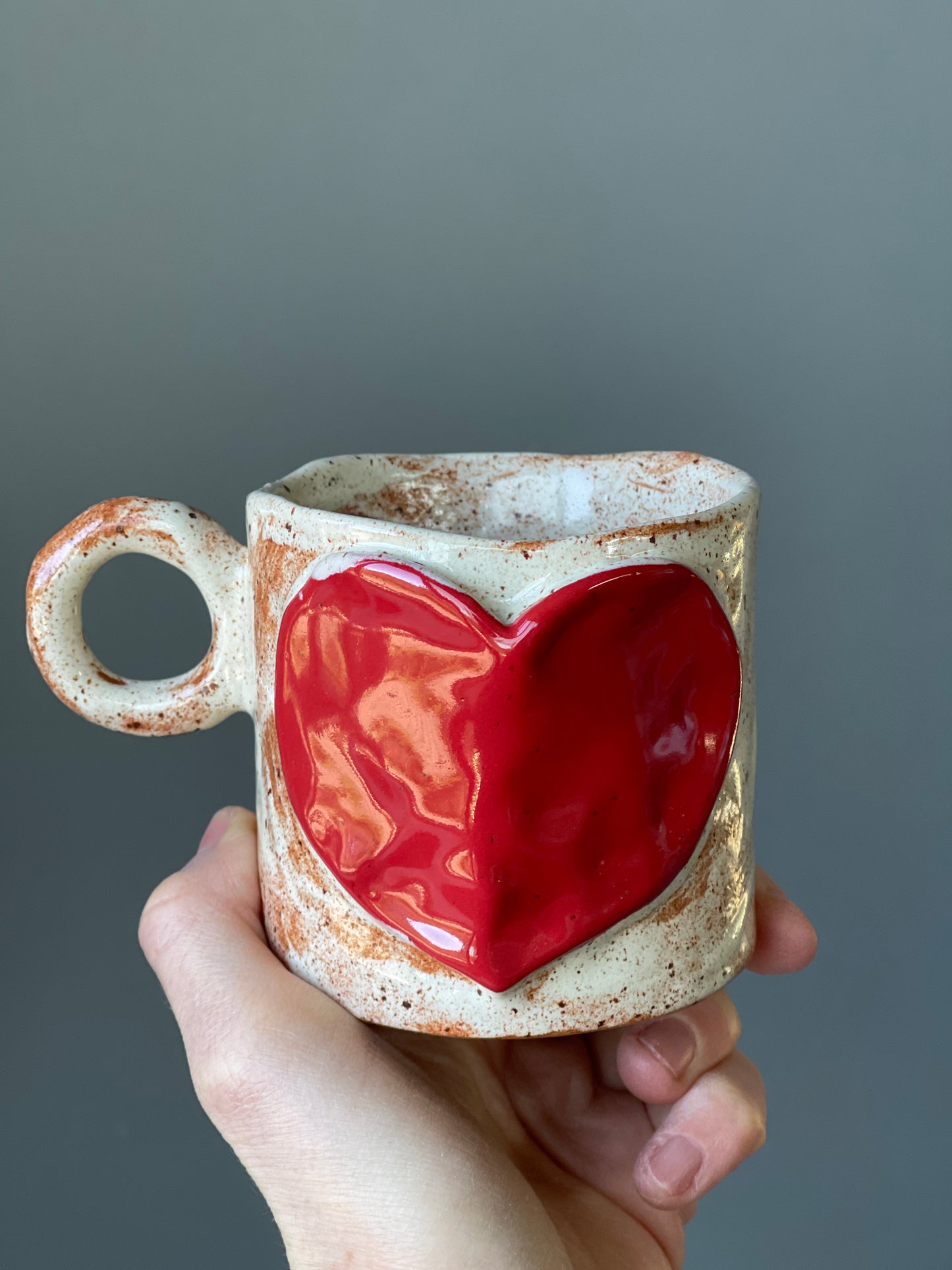 Cana Latte Red Heart