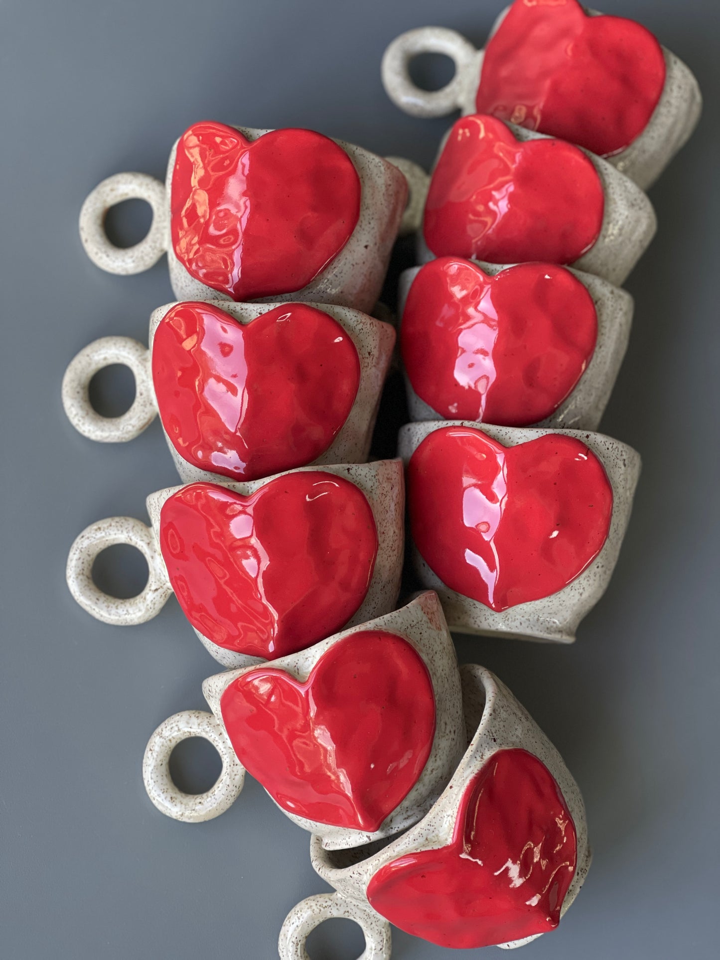 Cana Cappuccino Red Heart