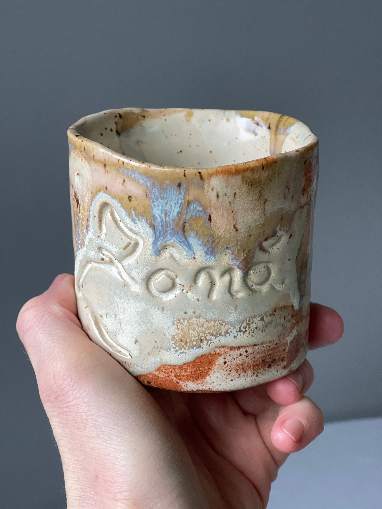 Cana Latte cu mesaj "Zana"