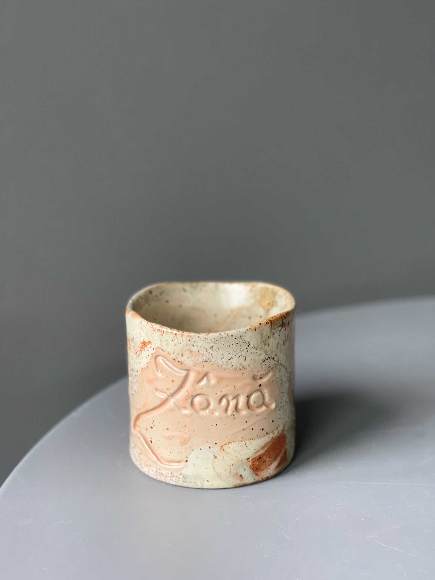 Cana Latte cu mesaj "Zana"