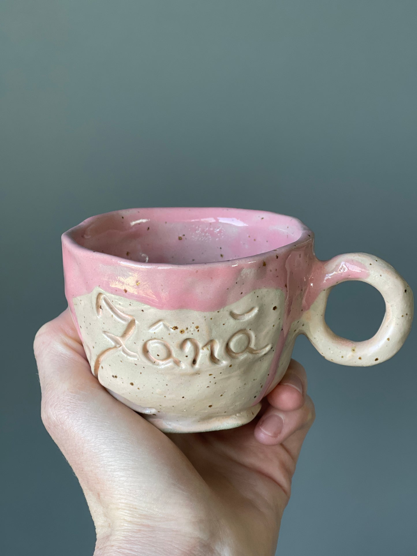 Cana Cappuccino cu mesaj "Zana"