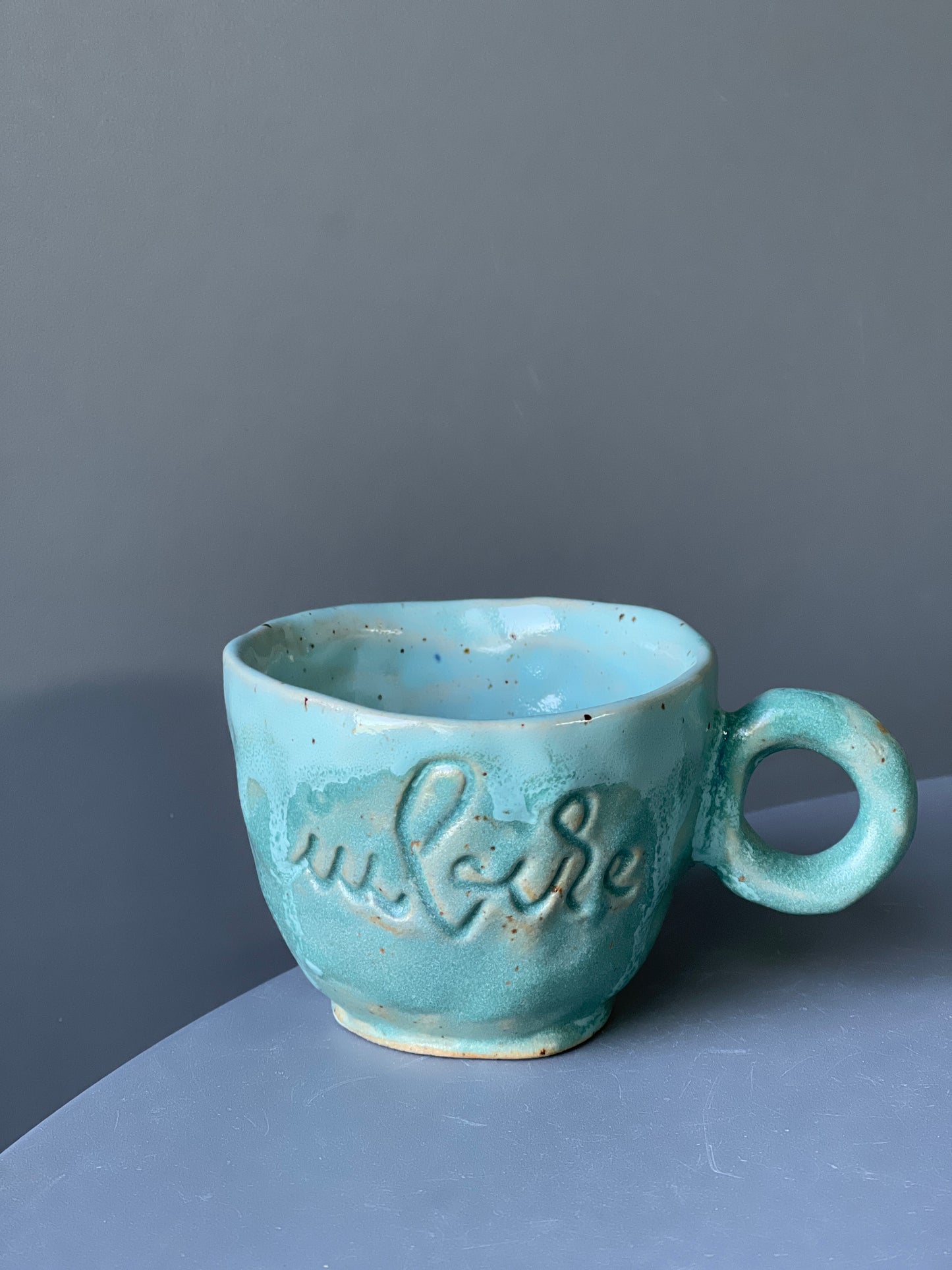 Cana Cappuccino cu mesaj "Iubire"