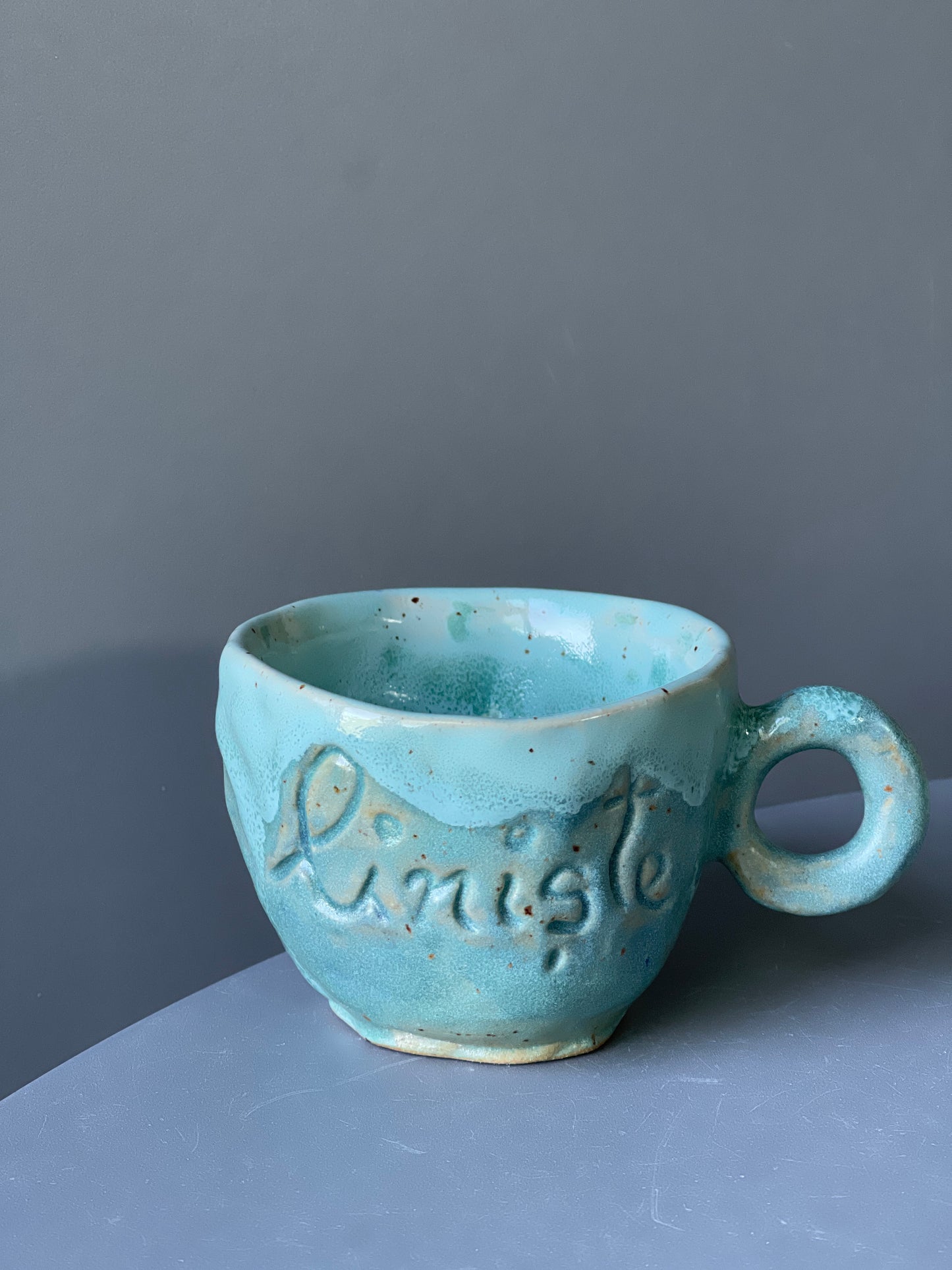 Cana Cappuccino cu mesaj "Liniste"