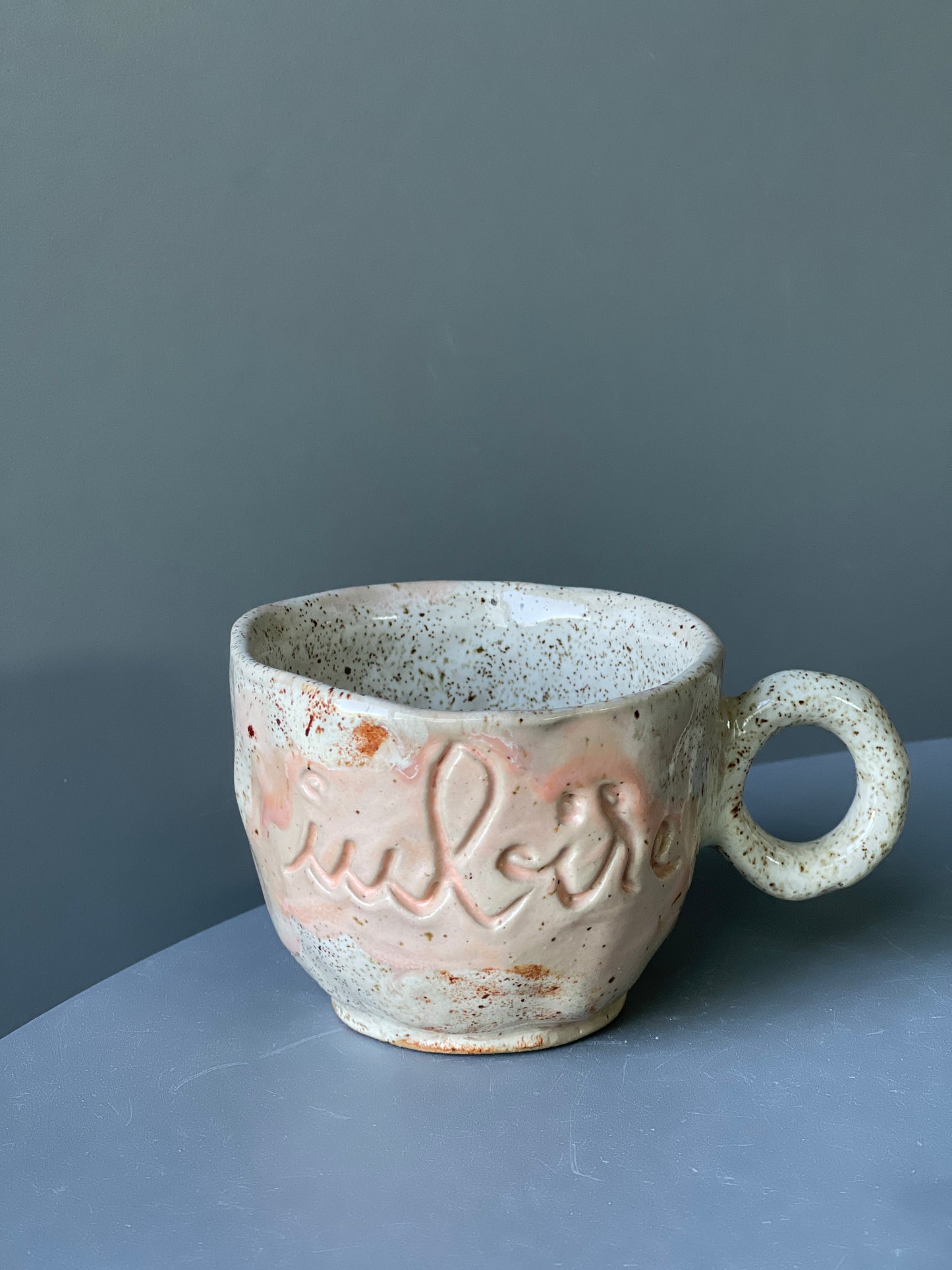 Cana Cappuccino cu mesaj "Iubire"