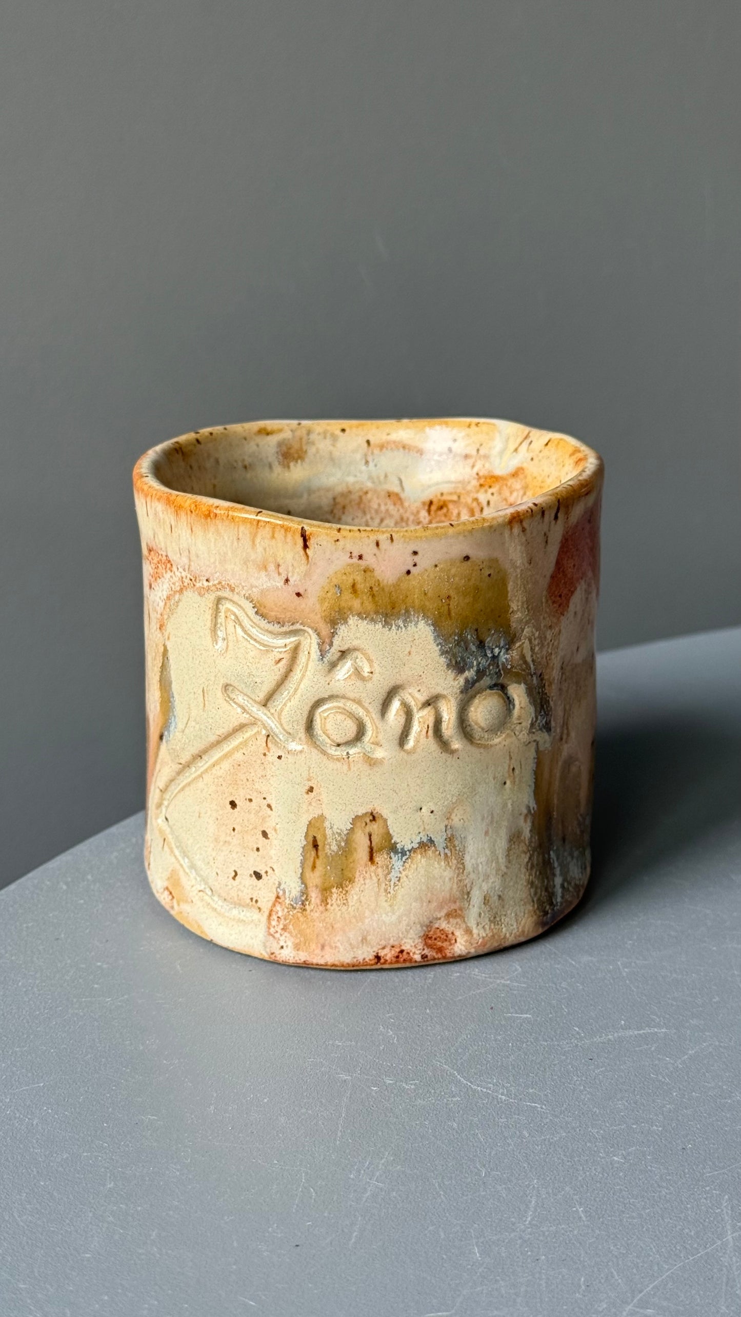 Cana Latte cu mesaj "Zana"