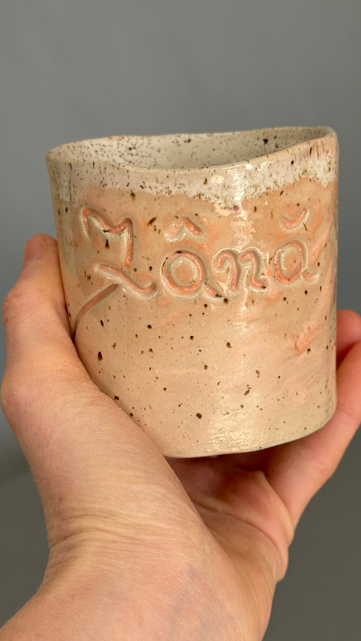 Cana Latte cu mesaj "Zana"