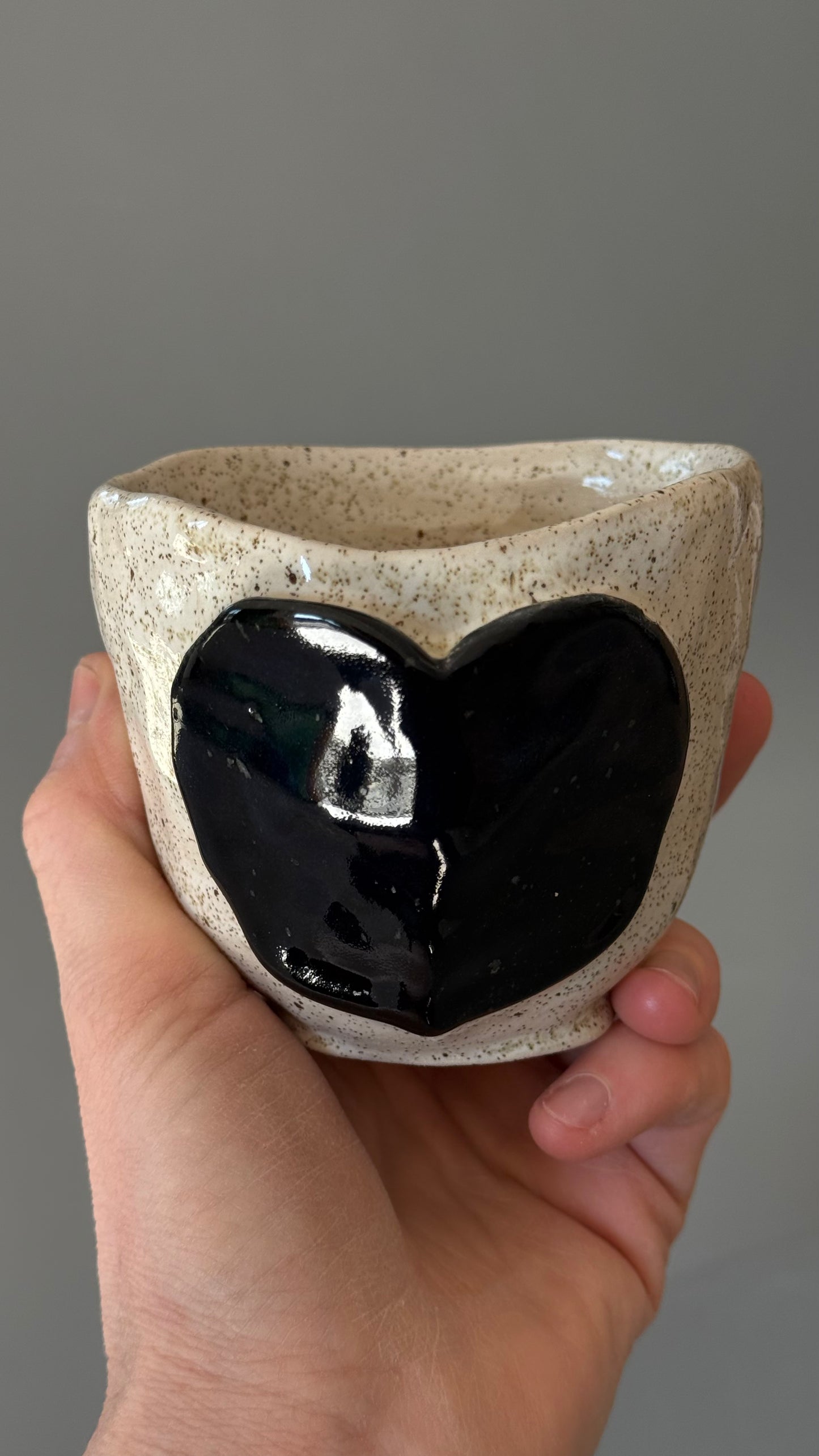 Cana Cappuccino Black Heart