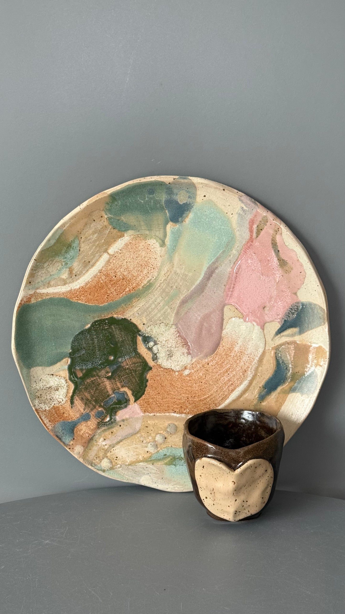 Platou Ceramica Aquarelle