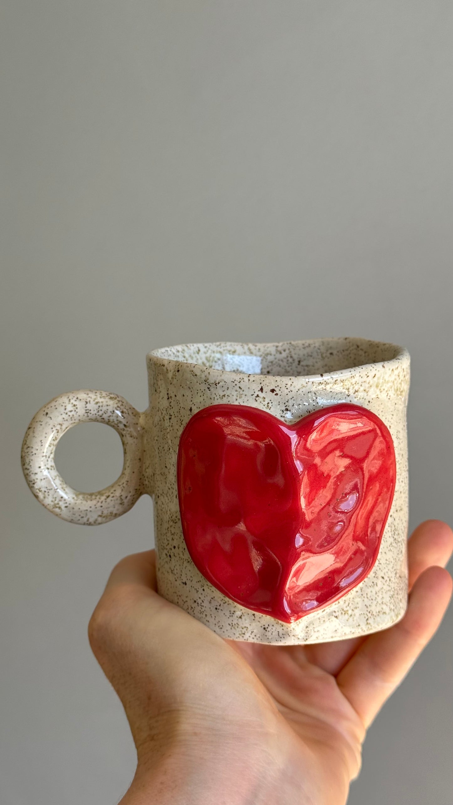 Cana Latte Red Heart