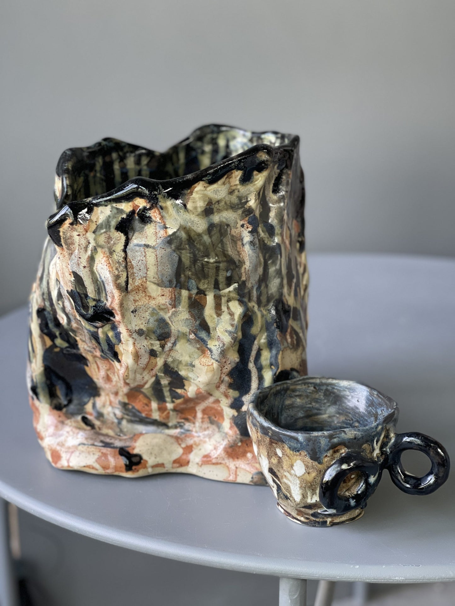 Vaza Ceramica Aquarelle