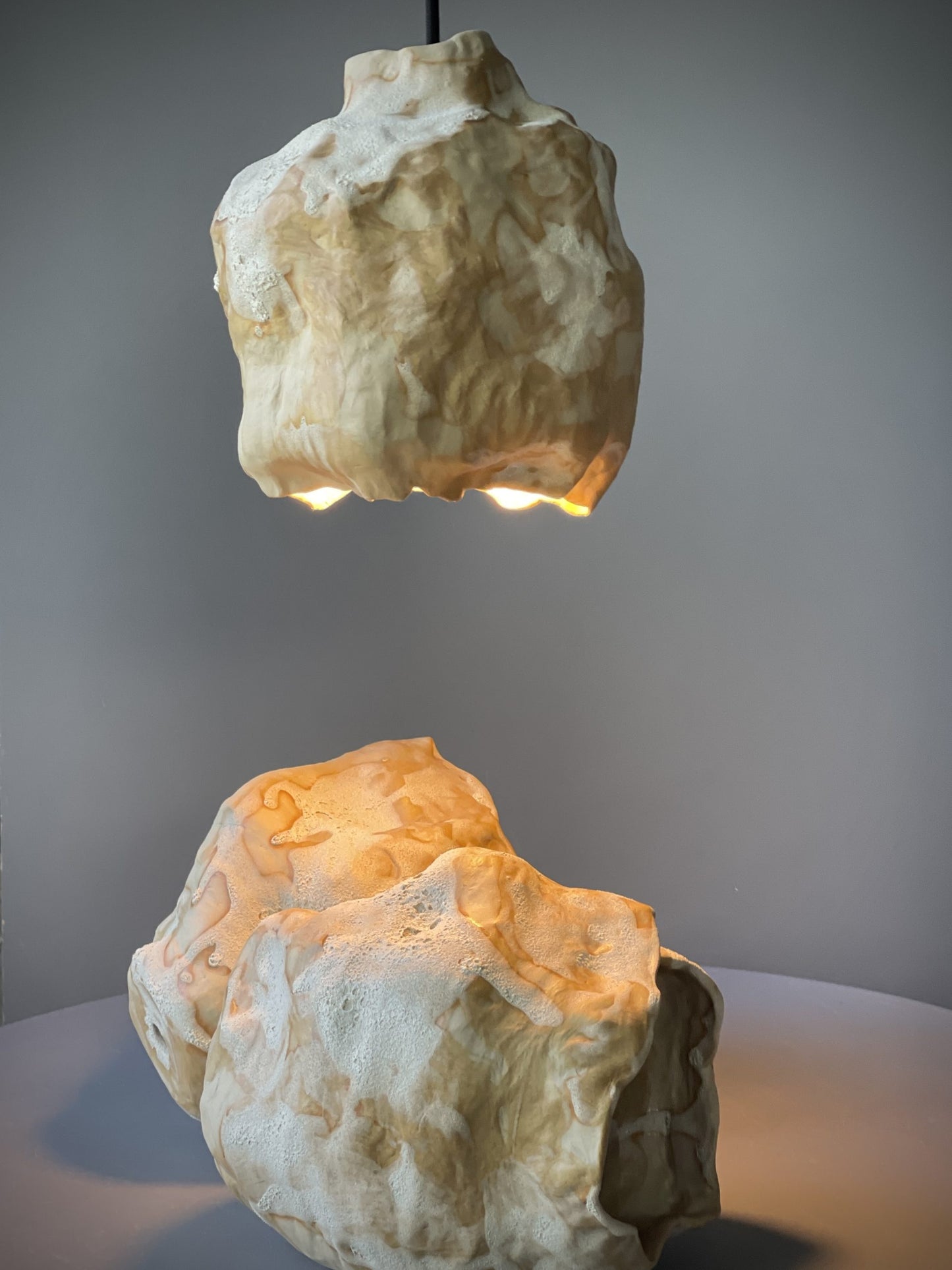 Lampa Ceramica Handmade Beehive