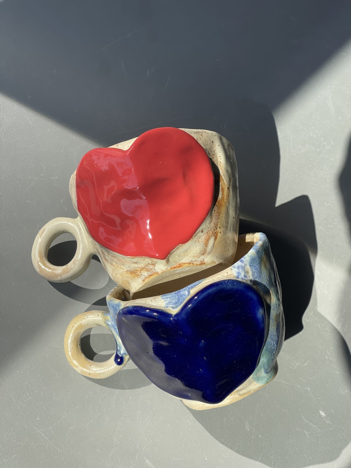 Cana Ceramica Red Heart (toarta)