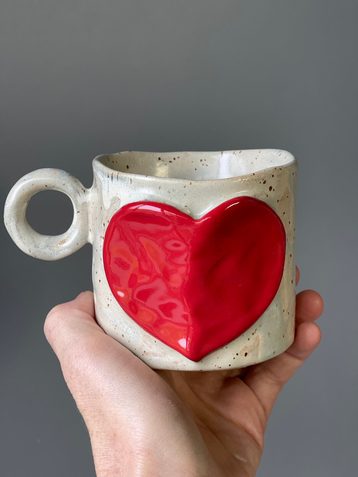 Cana Latte Red Heart