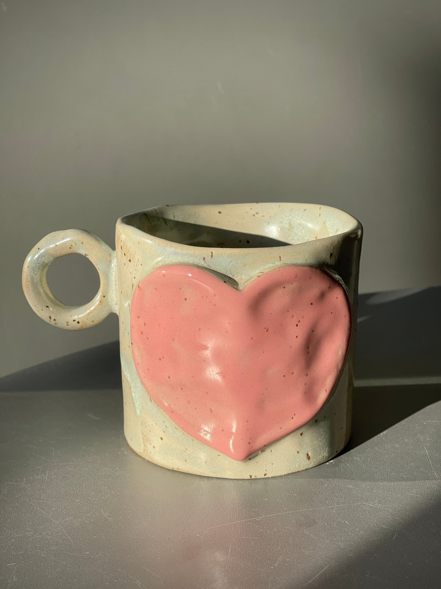 Cana Latte Pink Heart