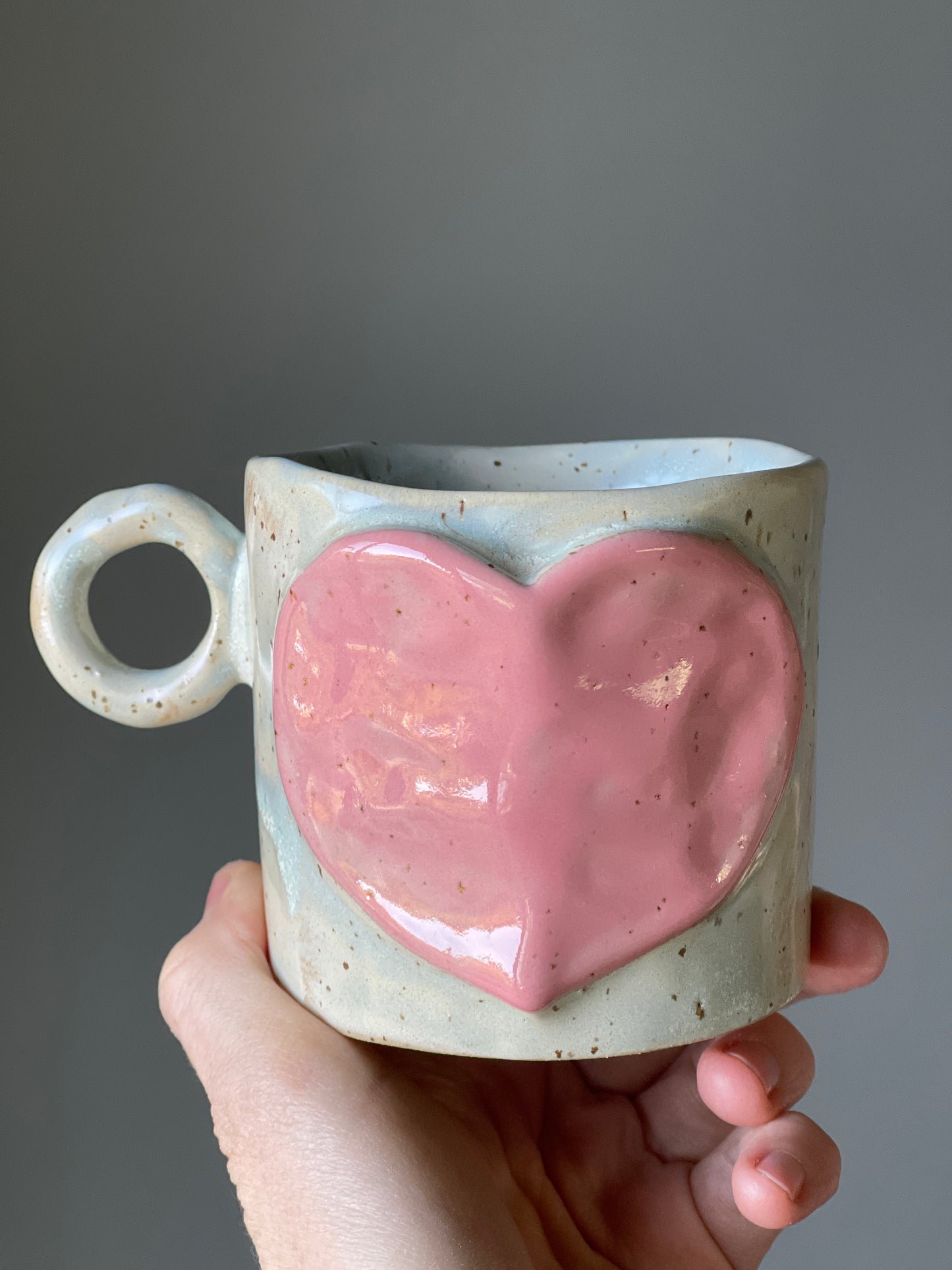 Cana Latte Pink Heart