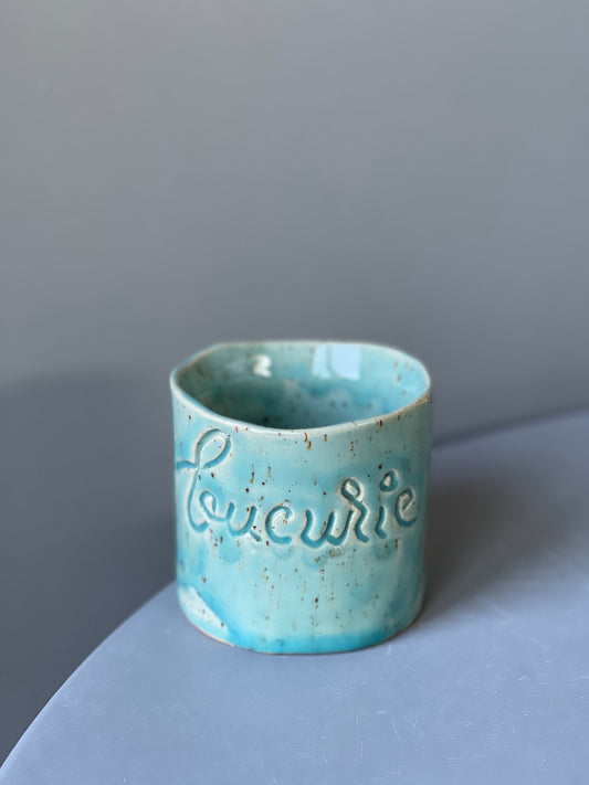 Cana Latte cu mesaj "Bucurie"
