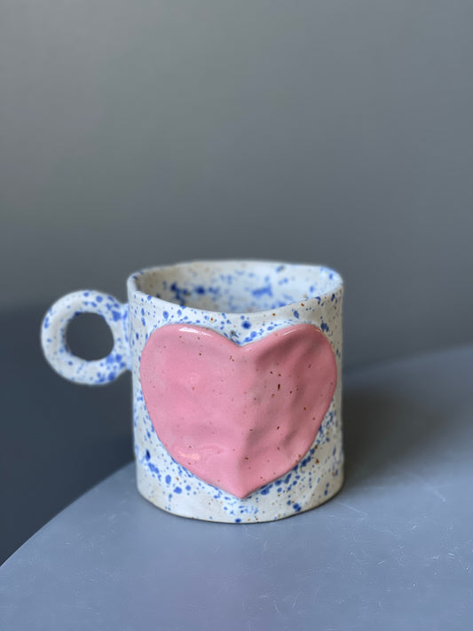 Cana Latte Pink Heart