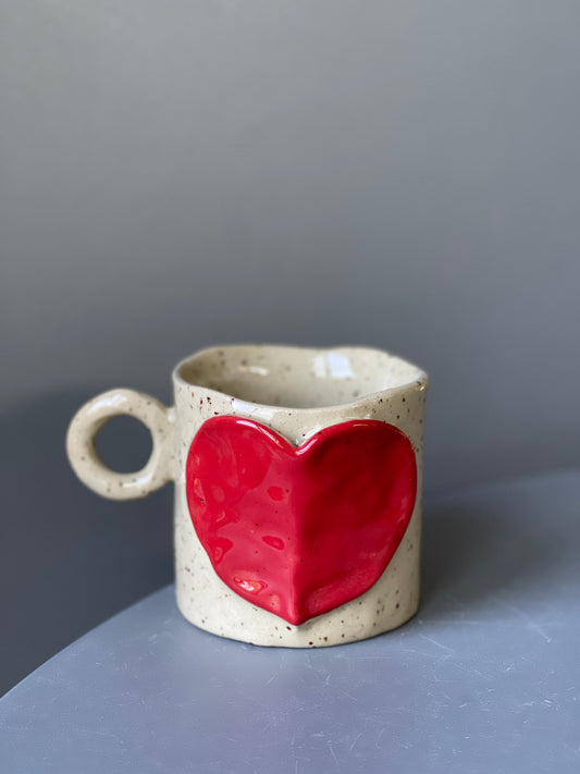 Cana Latte Red Heart