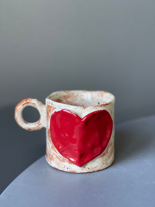 Cana Latte Red Heart