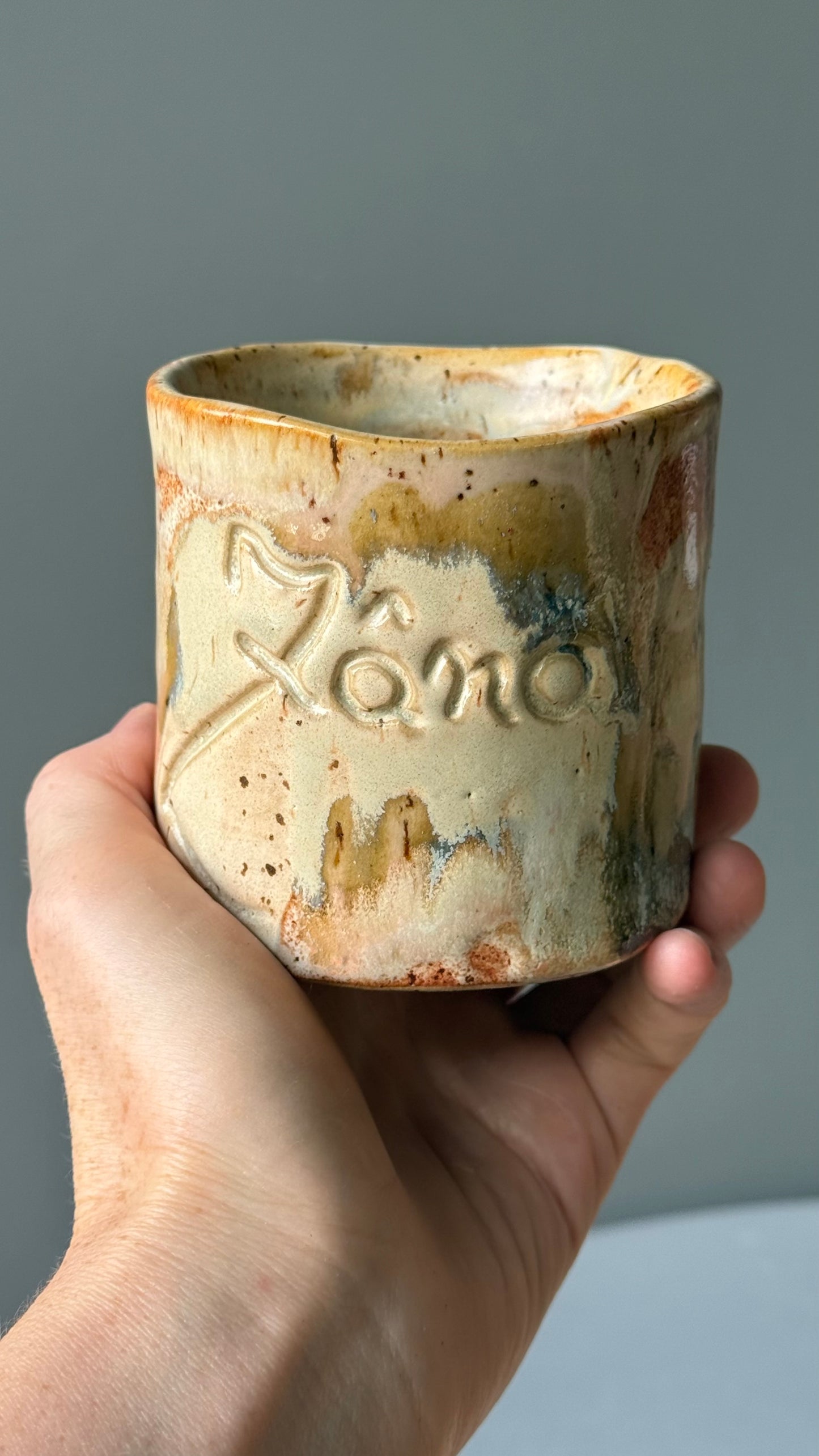 Cana Latte cu mesaj "Zana"