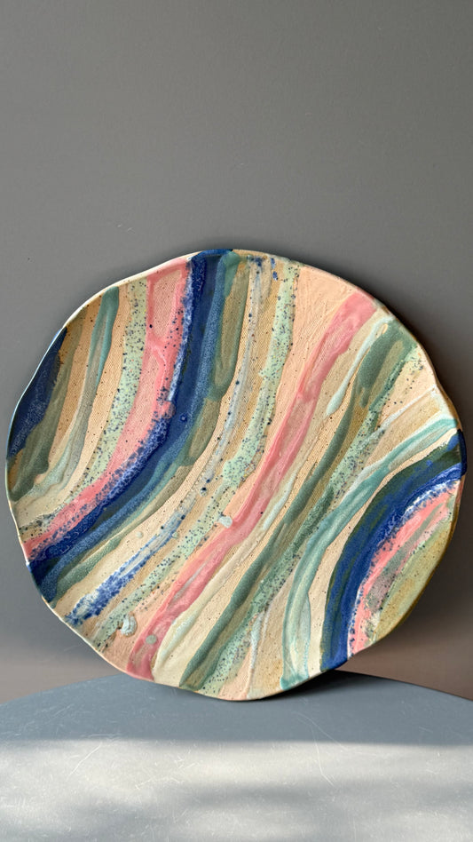 Platou Ceramica Aquarelle