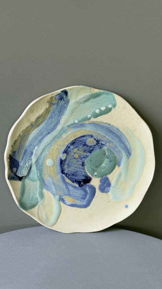 Platou Ceramica Aquarelle