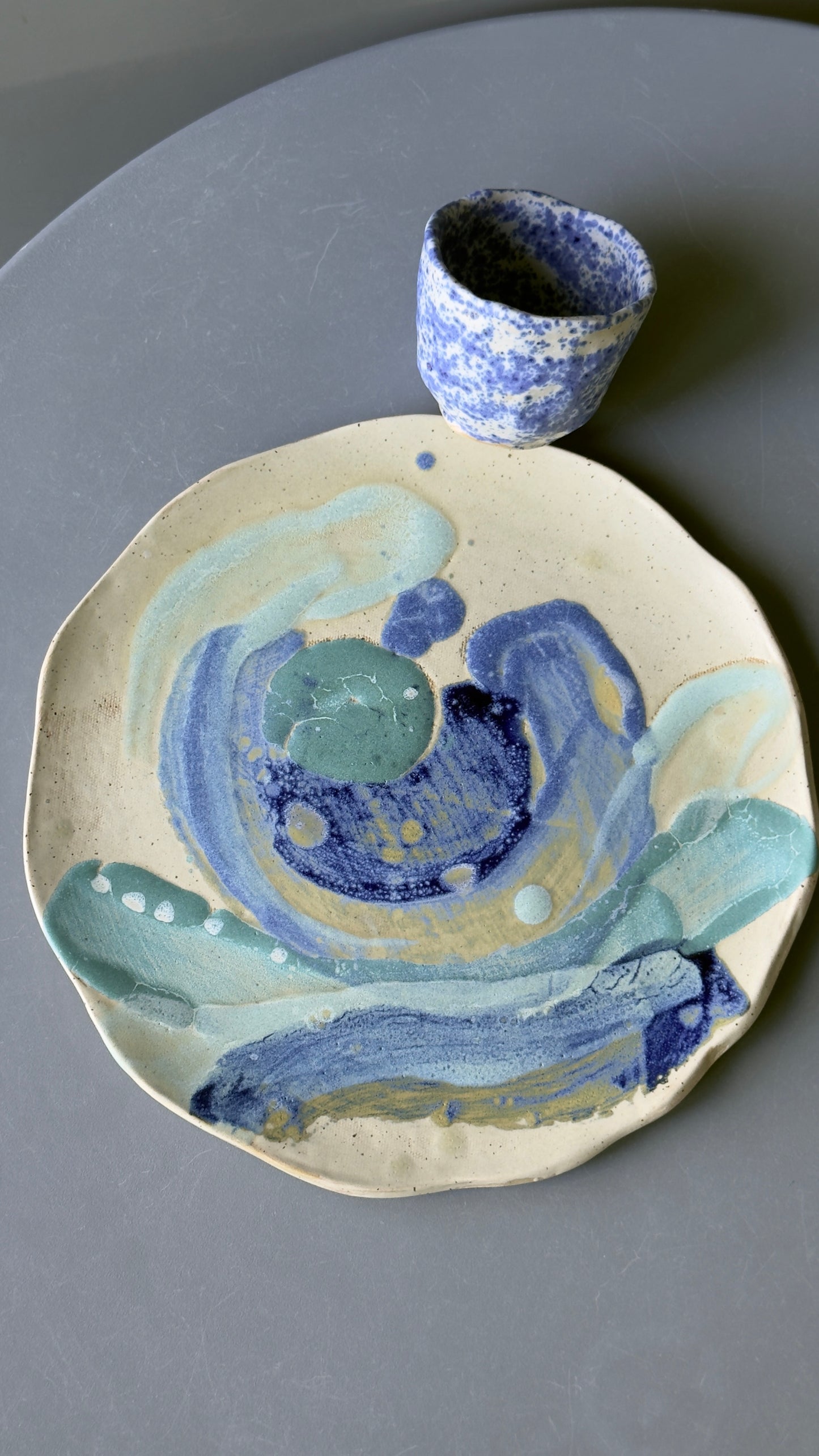 Platou Ceramica Aquarelle