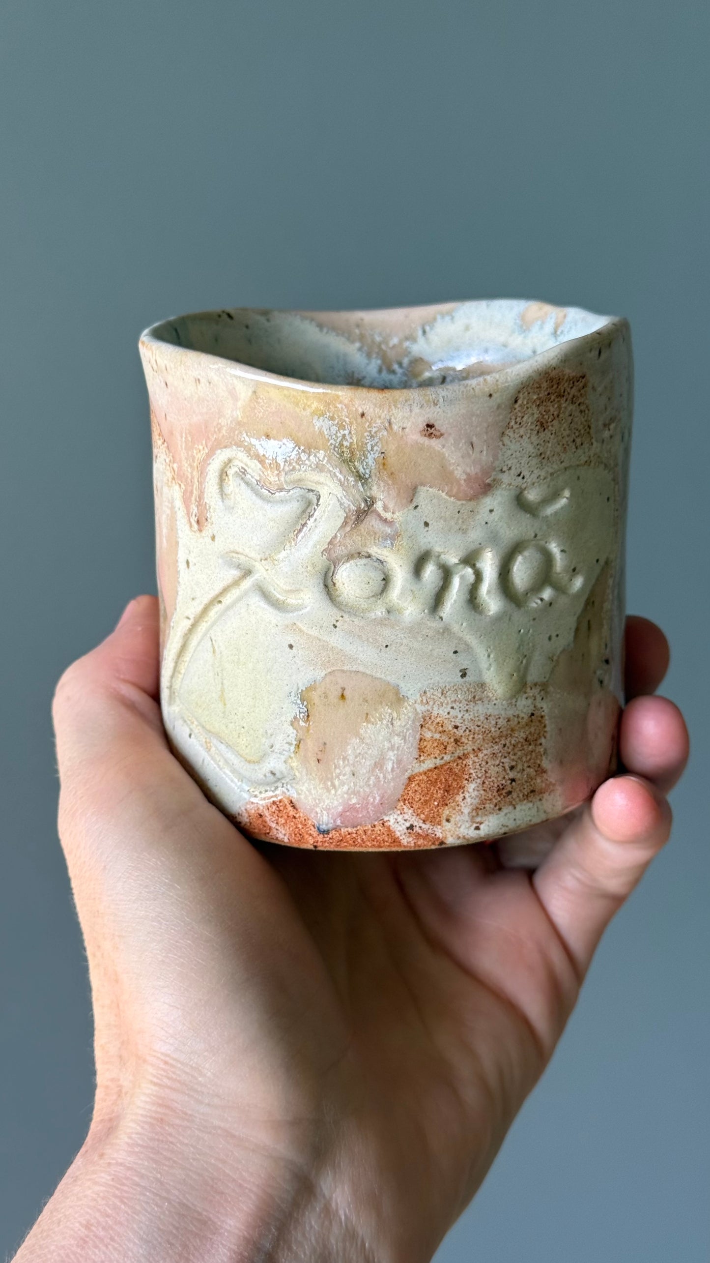 Cana Latte cu mesaj "Zana"