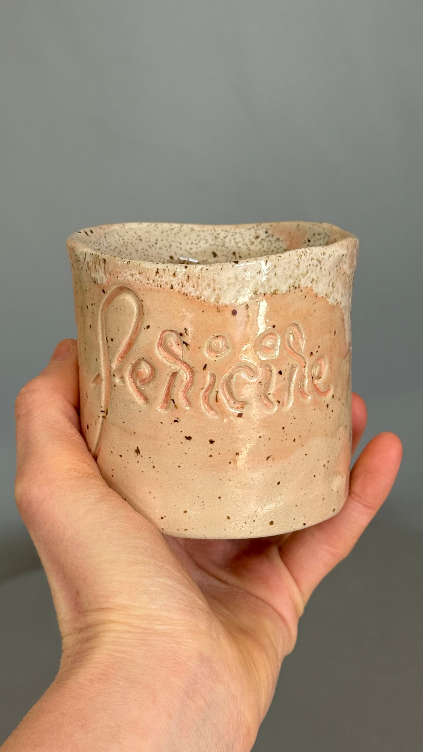 Cana Latte cu mesaj "Fericire"