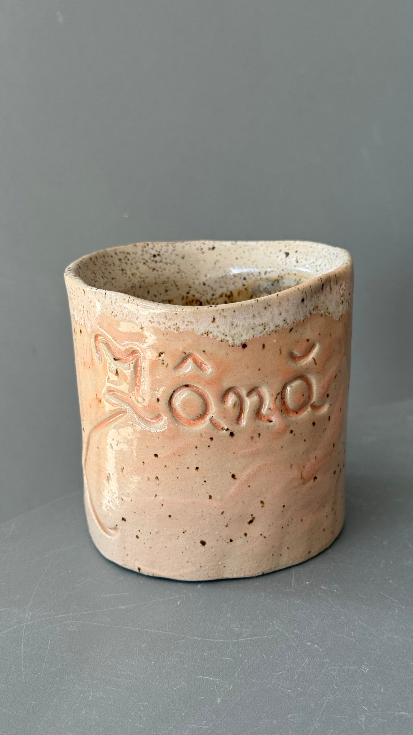 Cana Latte cu mesaj "Zana"