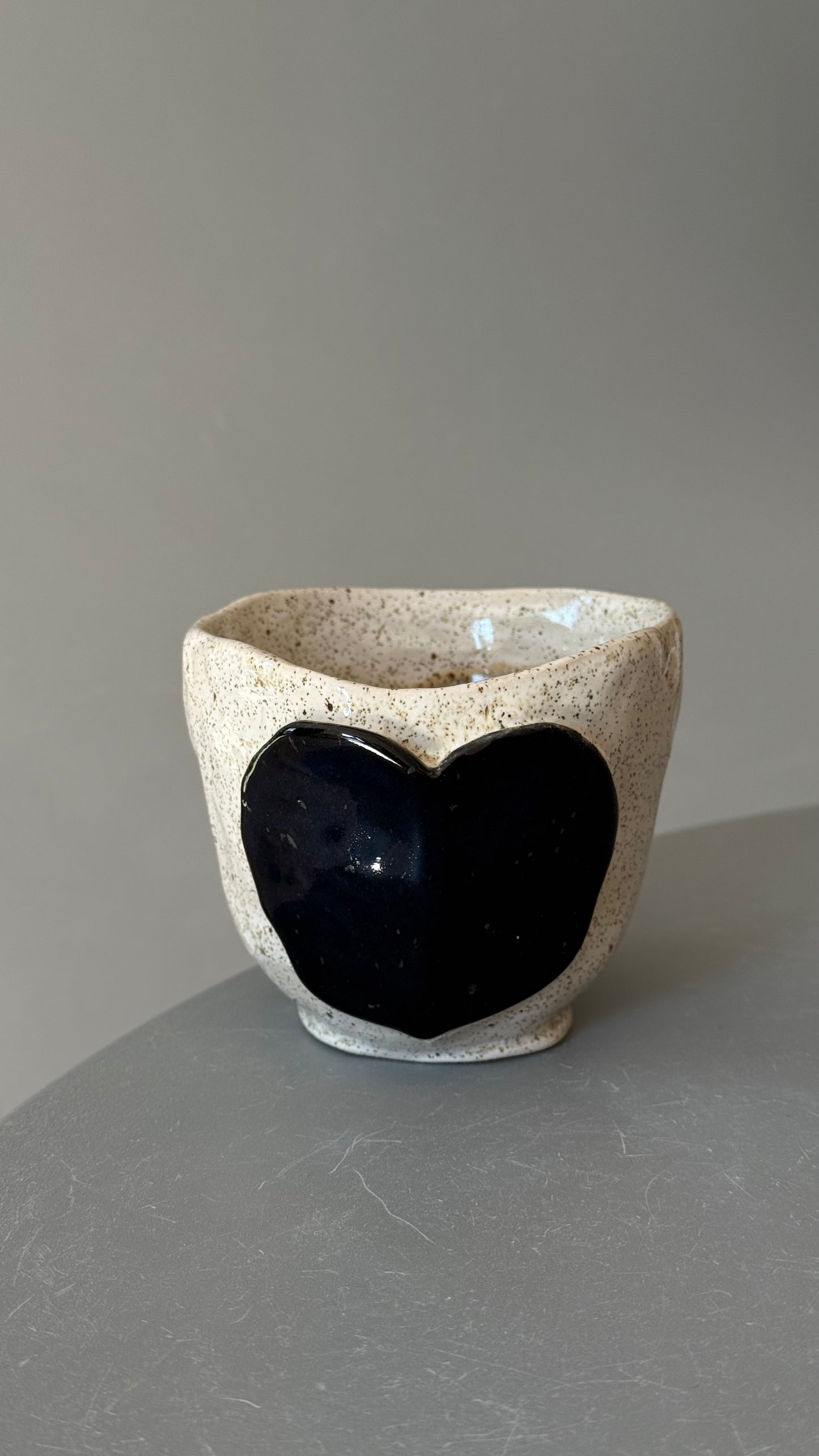 Cana Cappuccino Black Heart