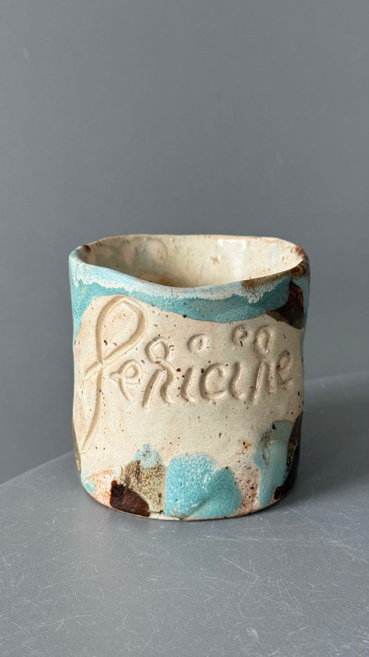 Cana Latte cu mesaj "Fericire"