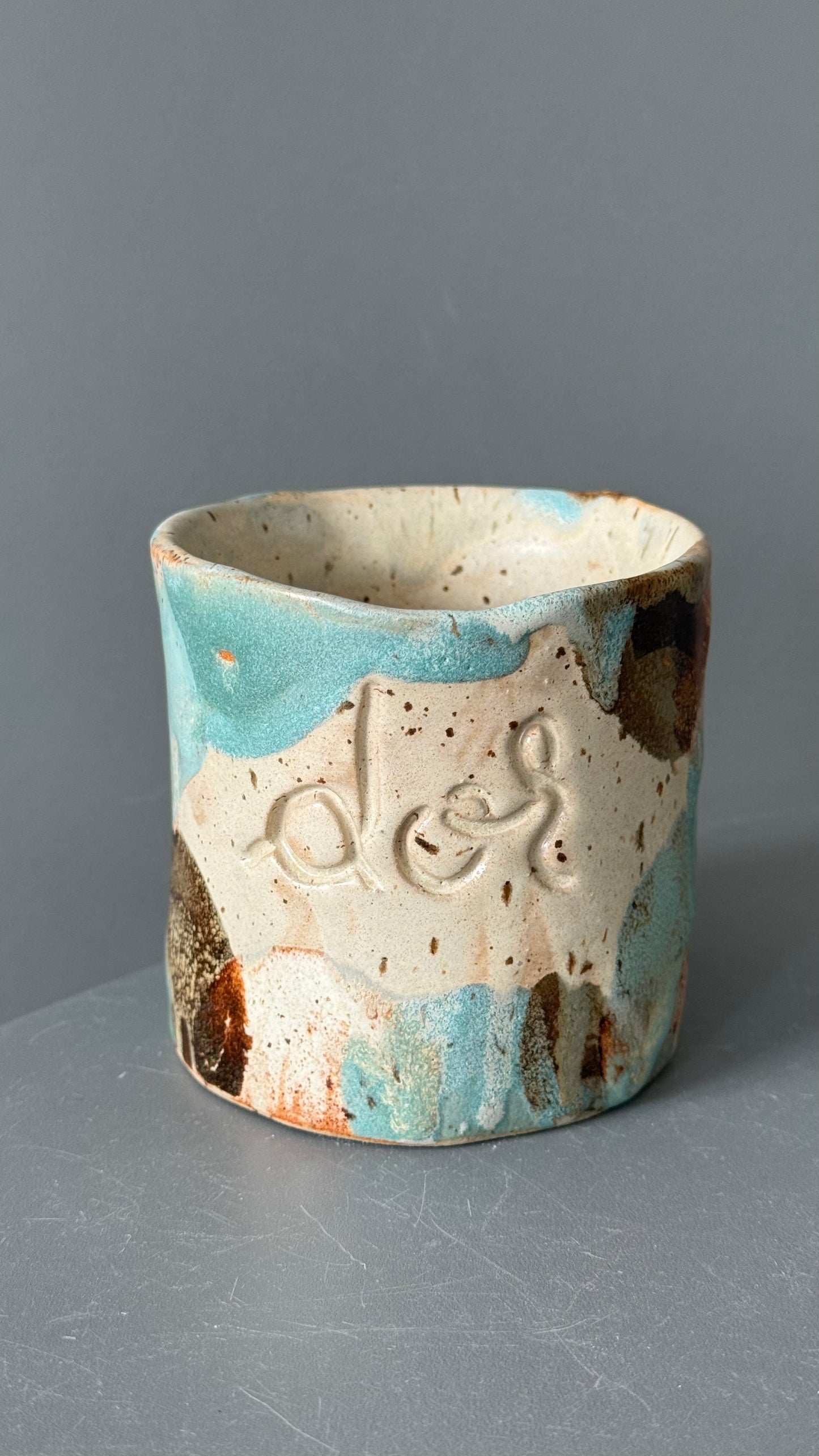 Cana Latte cu mesaj "Dor"