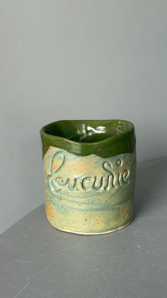 Cana Latte cu mesaj "Bucurie"