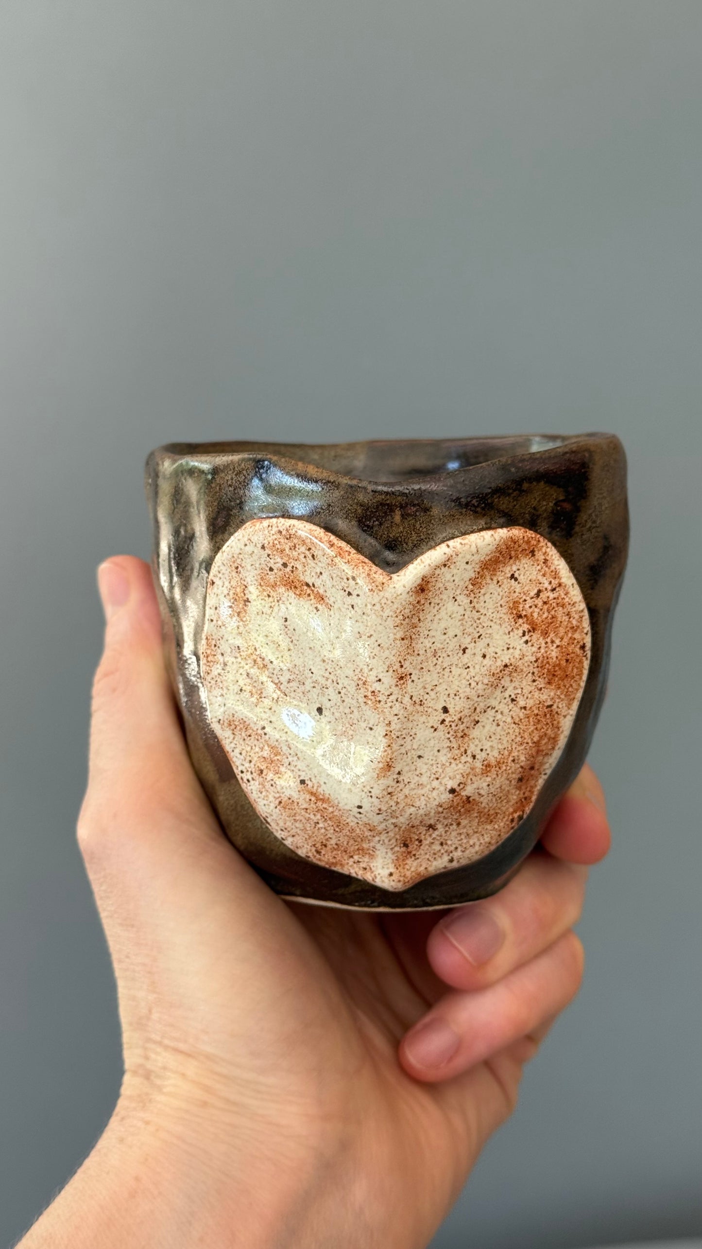 Cana Cappuccino Beige Heart