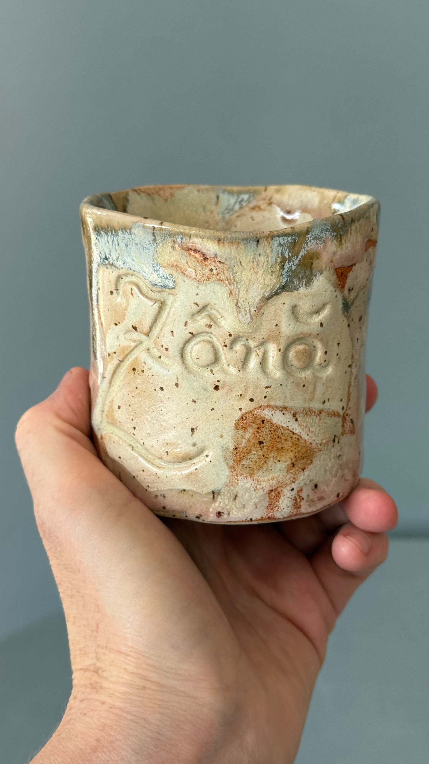 Cana Latte cu mesaj "Zana"
