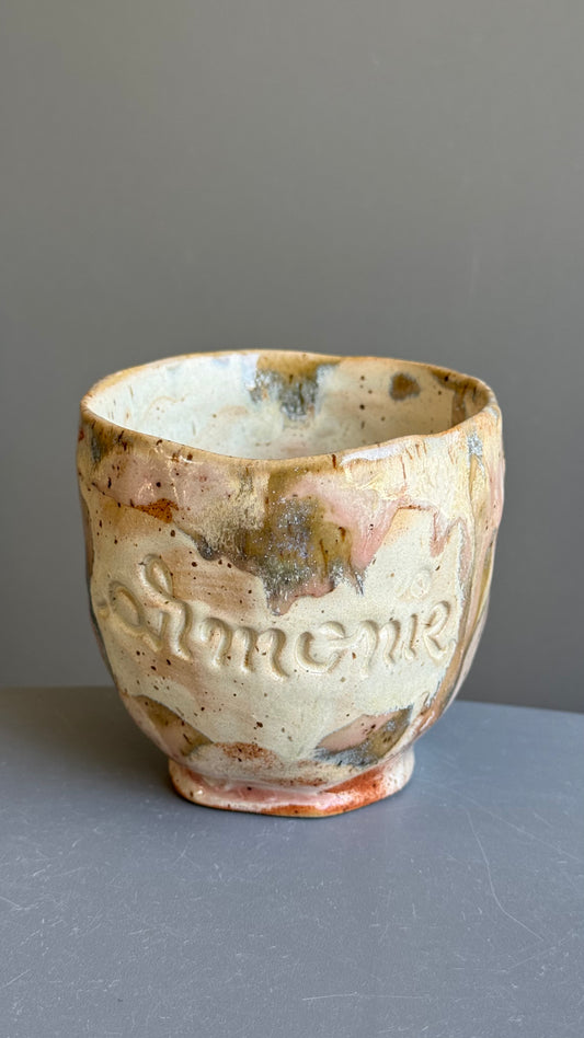 Cana Ceramica Bell cu mesaj "Armonie"