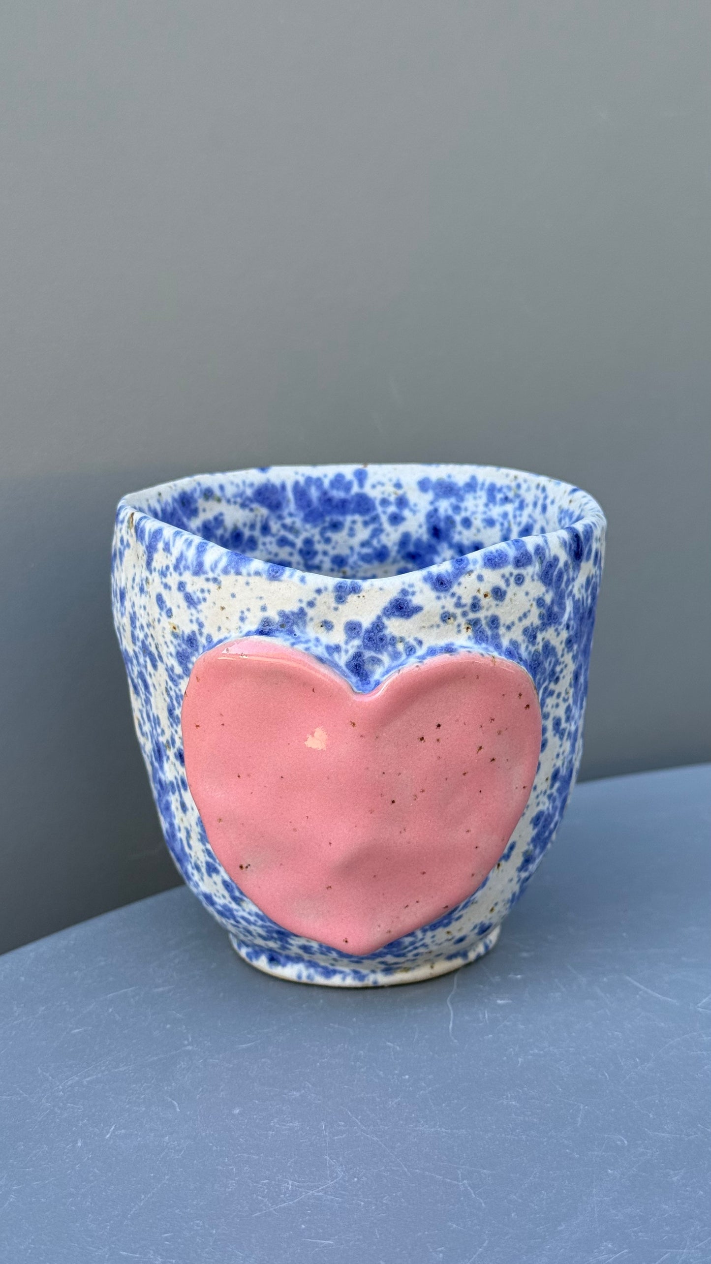 Cana Cappuccino Pink Heart