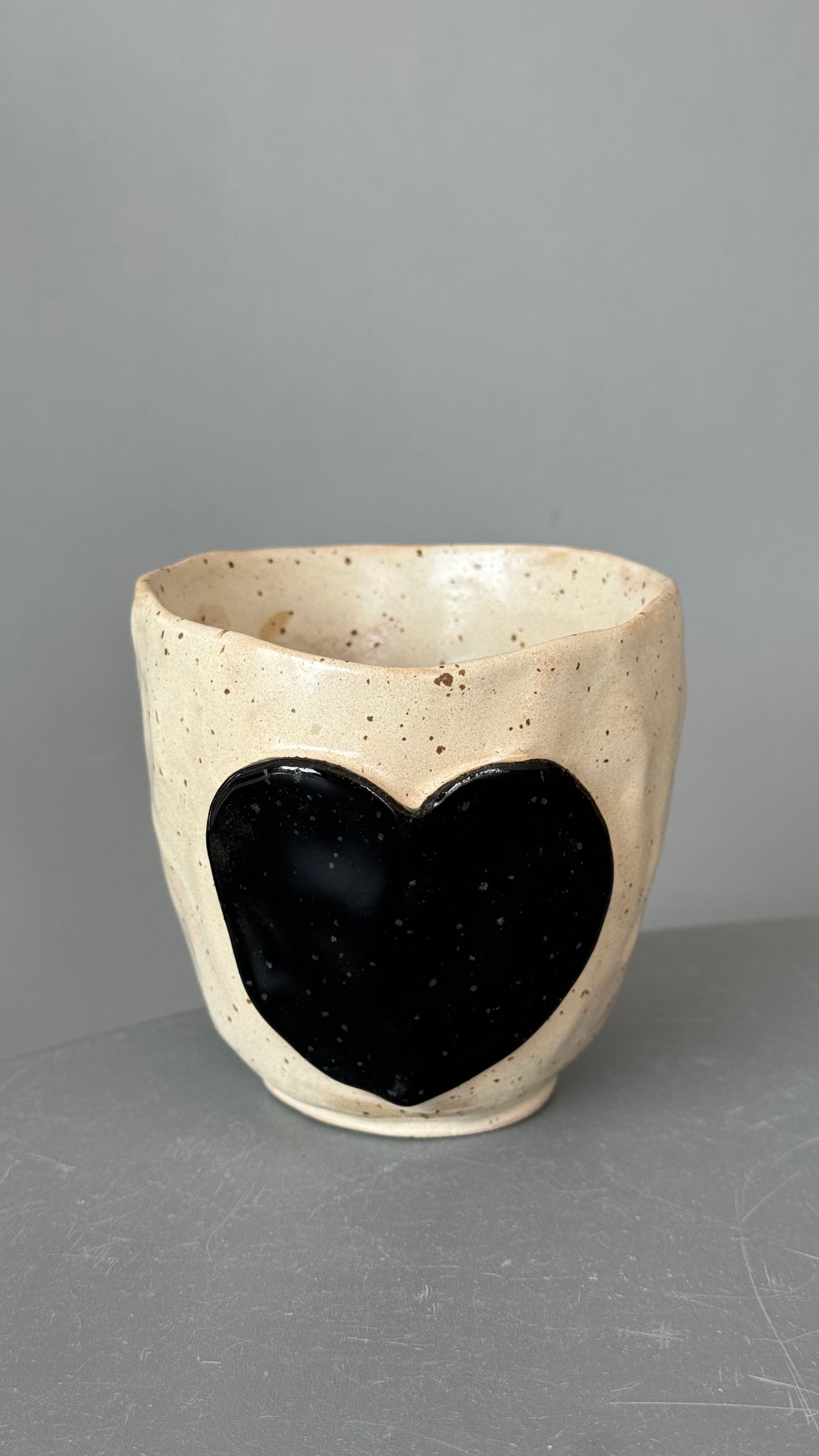 Cana Cappuccino Black Heart